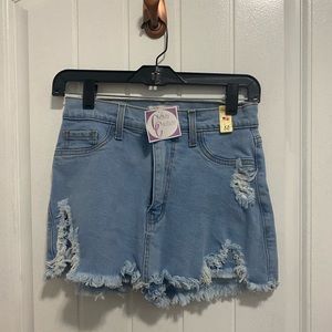 Brand new with tags denim shorts